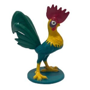 Disney Moana Hei Hei Rooster  3 Inch Standing Figure Toy Or Cake Topper